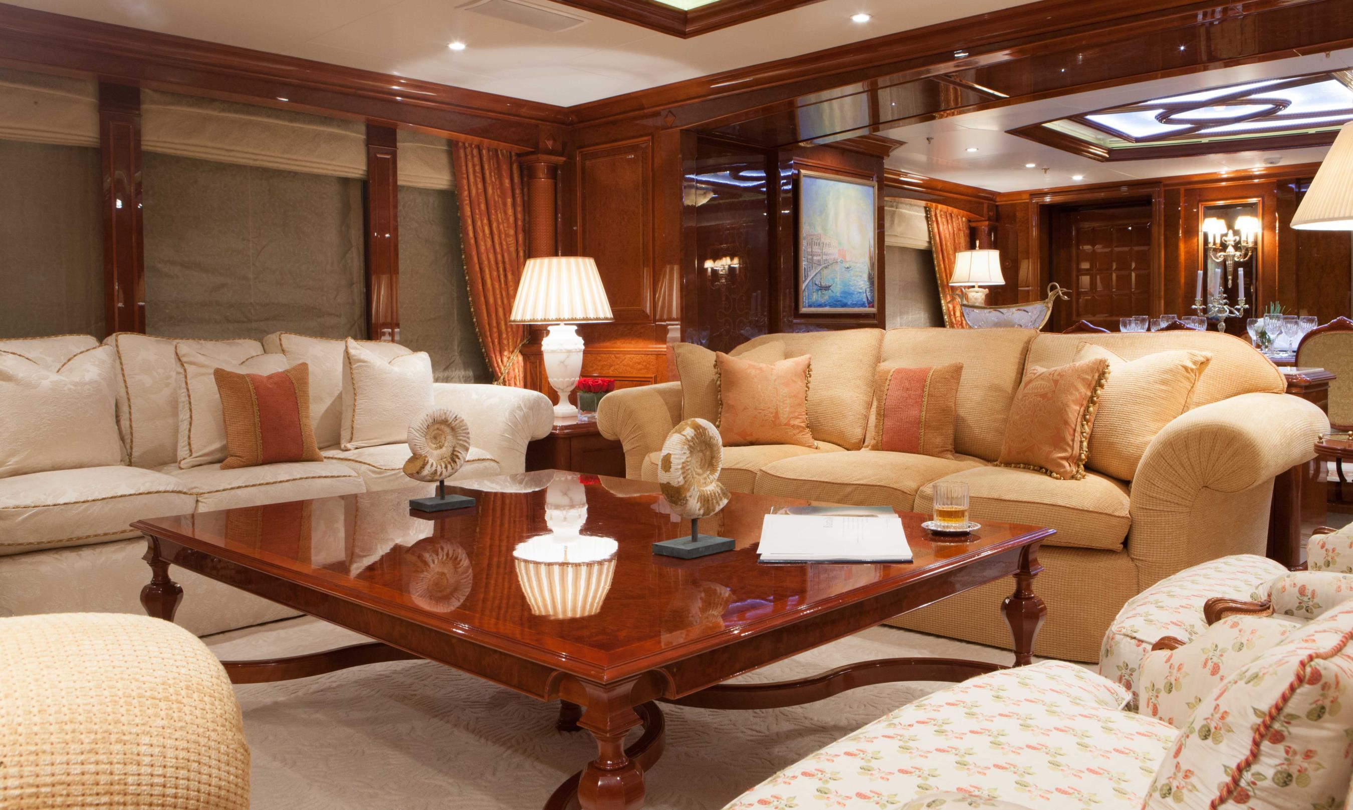 st david yacht interior